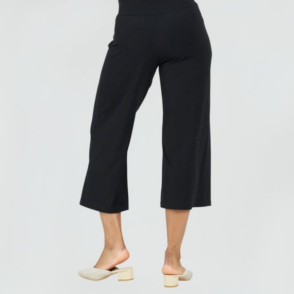 Kathleen Sommers trouser capris PERFECT SHAPE Side zipper - Picture 3 of 3